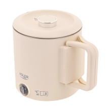 Elektrinis virdulys ADLER AD 1388b turistinis 0,8 L 650 W Smėlio spalvos