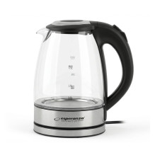 Esperanza EKK012 elektrinis virdulys 1,7 l juodas, daugiaspalvis 2200 W