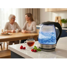Esperanza EKK012 elektrinis virdulys 1,7 l juodas, daugiaspalvis 2200 W