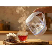 Esperanza EKK011W Electric kettle 1.7 L White, Multicolor 2200 W