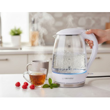 Esperanza EKK011W elektrinis virdulys 1,7 l baltas, daugiaspalvis 2200 W Esperanza EKK011W elektrinis virdulys 1,7 l baltas, daugiaspalvis 2200 W