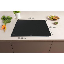 Gorenje GI6433SRWF Juoda Įmontuojama 59,5 cm Zonos indukcinė kaitlentė 4 zona(-os)