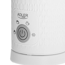 Adler AD 4494 pieno plakiklis / šildytuvas Automatinis, metalinis, baltas
