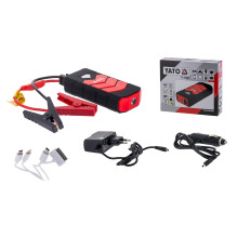 Car jump starter YATO YT-83081 car power bank 9000 mAh 9000 mAh Black, Orange Car jump starter YATO YT-83081 car power bank 9000 mAh 9000 mAh Black, Orange