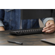 ASUS ProArt KD300 klaviatūra namams / biurui, USB + RF belaidė + „Bluetooth“, juoda
