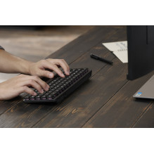 ASUS ProArt KD300 klaviatūra namams / biurui, USB + RF belaidė + „Bluetooth“, juoda
