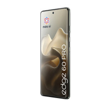 „Motorola edge 60 pro“ 16,9 cm (6,67 colio) dviejų SIM kortelių „Android 15“ 5G USB C tipo 12 GB 512 GB 6000 mAh pilkas