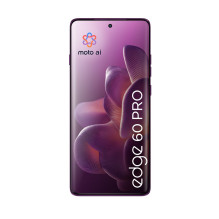„Motorola edge 60 pro“ 16,9 cm (6,67 colio) dviejų SIM kortelių „Android 15“ 5G USB C tipo 12 GB 512 GB 6000 mAh violeti