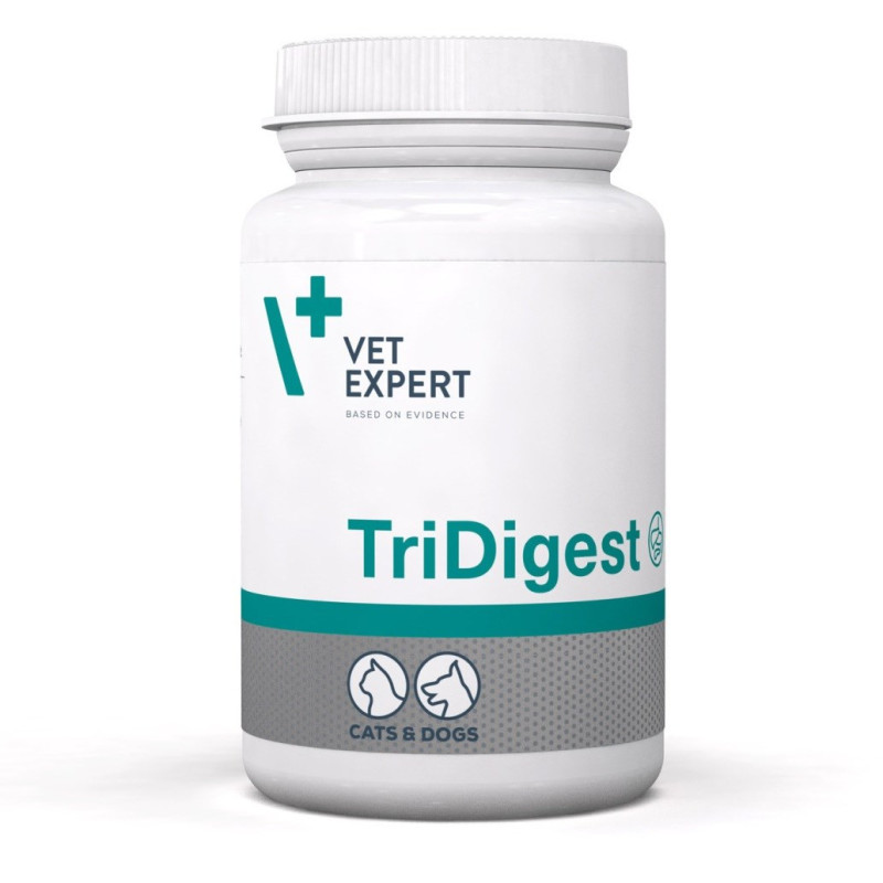 VETEXPERT TriDigest - papildai šunims ir katėms - 40 tablečių