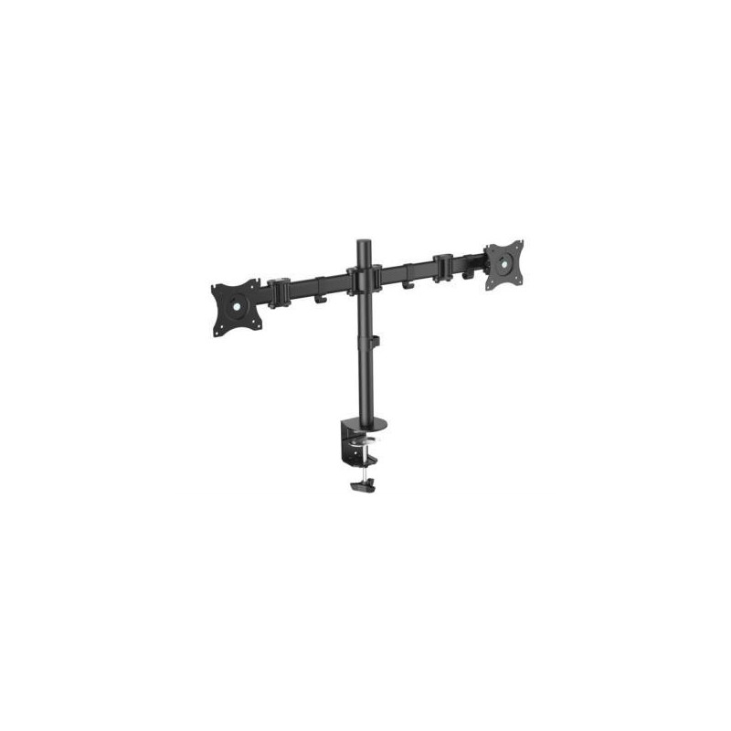 Mount Monitor Stand 2xLCD max. 27'' max. load 8kg adjustable and rotated 360