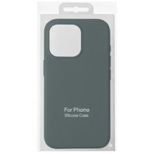 Case "TM MagSafe Silicone" for iPhone 16 / Lack Green /