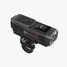 AKEEYO 730Pro 4K Handlebar Video Recorder Sports Camera for Bikes and Motorcycles - Black