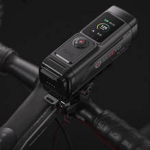 AKEEYO 730Pro 4K Handlebar Video Recorder Sports Camera for Bikes and Motorcycles - Black