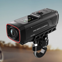 AKEEYO 730Pro 4K vaizdo įrašymo įrenginys, skirtas motociklams ir motociklams ant vairo – juodas
