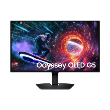 Monitor - Samsung LS27FG500SUXEN 27" Quad HD 2560x1440 180Hz OLED Black