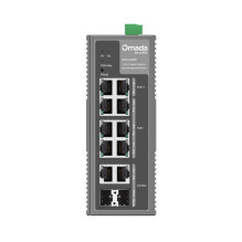 TP-LINK Omada 10 prievadų gigabito pramoninis lengvai valdomas komutatorius su 6 prievadų PoE+ ir 2 prievadų PoE++