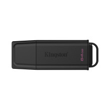 USB Flash Drive - Kingston DataTraveler 64GB USB 3.2 Gen 1 Exodia Black
