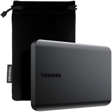 Toshiba External Hard Drive Canvio Basics Excl (2.5 " 2TB, USB3.2 Gen 1, Black)