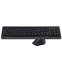 A4Tech 47478 FStyler 2.4G FG1035 RF Nano Gray Set