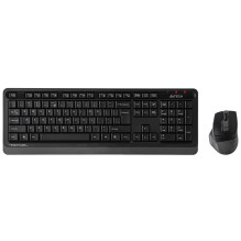 A4Tech 47478 FStyler 2.4G FG1035 RF Nano Gray Set