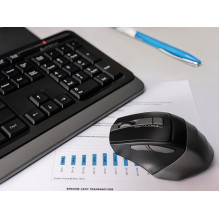 A4Tech 47478 FStyler 2,4G FG1035 RF Nano Grey rinkinys