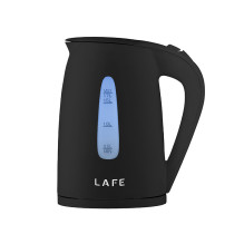 Lafe 47458 Elektrinis virdulys Essential Black 1,7L