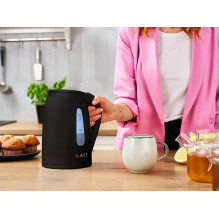Lafe 47458 Elektrinis virdulys Essential Black 1,7L