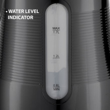 Electric Kettle - Maestro MR-035 1.7L 1850-2200W Automatic Shut-Off Black