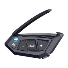 Motorcycle Intercom - EJEAS MS20 Bluetooth 5.1, 3000m Range, 20 Users Black