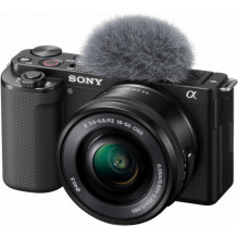 Sony Alpha ZV-E10 + 16-50M2 juodas