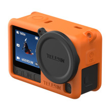 Telesin Silicone Protective Case for DJI Osmo Action 6 (Orange)