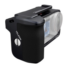 Case - Telesin Protective Case for DJI Osmo Action 6, Durable Aluminum, Quick Access, Black