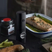 PROMIS Set of pepper and salt mills with stand MP35X2 PROMIS Set of pepper and salt mills with stand MP35X2