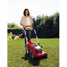 Einhell RASARRO Push lawn mower Battery Black, Red