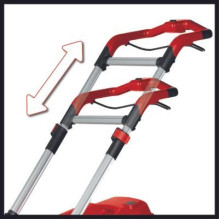 Einhell RASARRO 36 / 42 (2x5,2Ah) stumiama vejapjovė su akumuliatoriumi, juoda, raudona