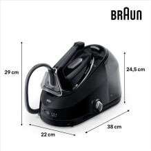 Lyginimo sistema Braun CareStyle 5 IS5249BK, juoda Lyginimo sistema Braun CareStyle 5 IS5249BK, juoda