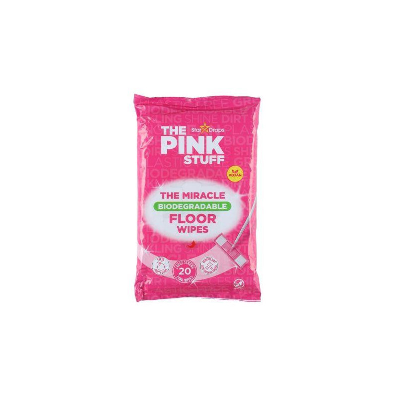 THE PINK STUFF FLOOR WIPES 20PCS