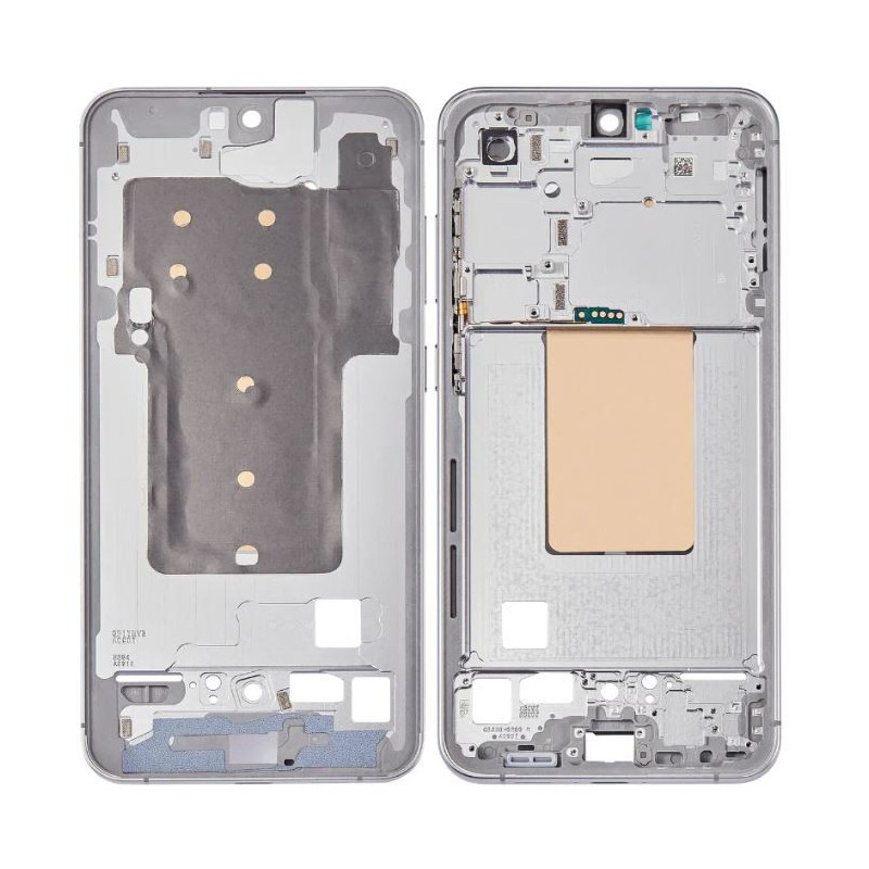 Middle housing Samsung S721 S24 FE 5G White Blue / Gray / Mint / Yellow with sides buttons original (used Grade A)