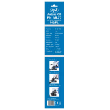 CB Radio Kit President Richard ASC 10M + CB Antenna PNI ML70, length 70cm, 26-30MHz, 200W CB Radio Kit President Richard ASC 10M + CB Antenna PNI ML70, length 70cm, 26-30MHz, 200W