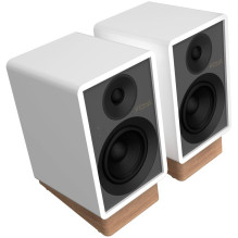 ONKYO Onkyo Creator Series GX-30ARC Powered Speakers, White, pair