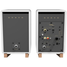 ONKYO Onkyo Creator Series GX-30ARC Powered Speakers, White, pair