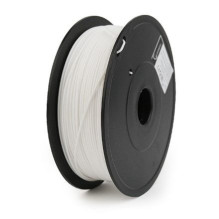 Gembird 3D printing filament PLA+ 1 75mm 1kg White
