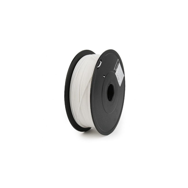 Gembird 3D printing filament PLA+ 1 75mm 1kg White