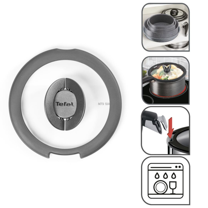Tefal Ingenio diametrs 22 cm - Stikla vaks
