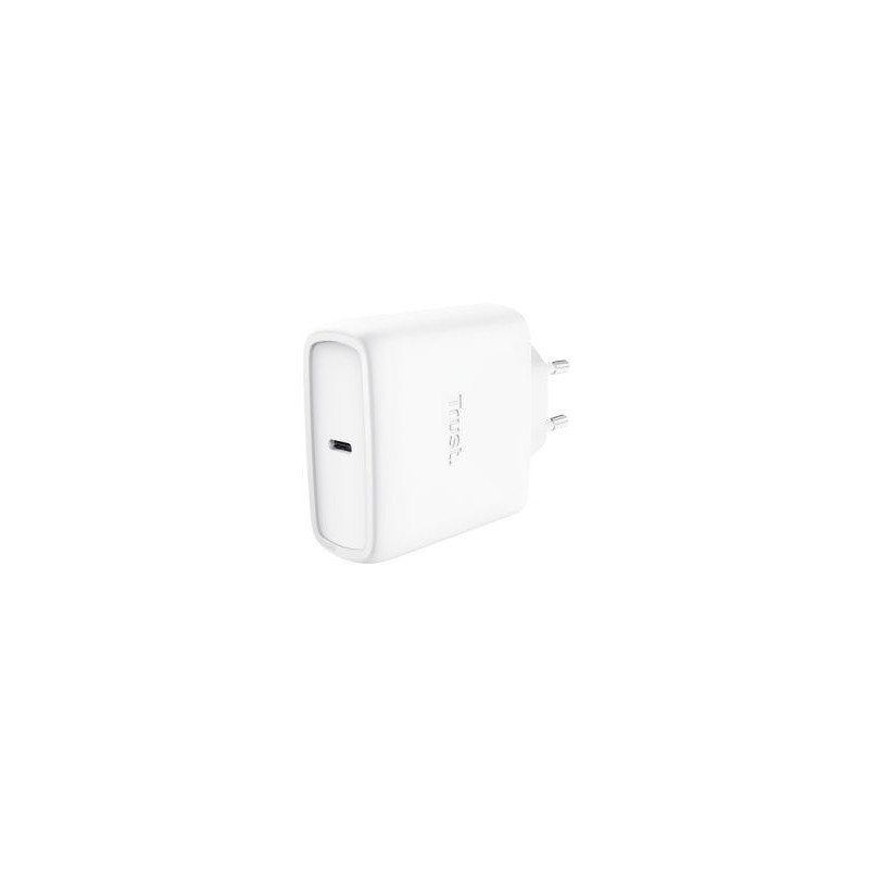 Lādētājs Trust Maxo 65W Black USB-C + 2m USB-C Cable White 8713439255249 25524 (8713439255249)