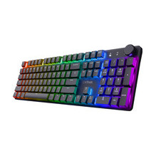 Trust GXT 868 Torix keyboard Gaming USB + RF Wireless + Bluetooth QWERTY US English Black (25368)