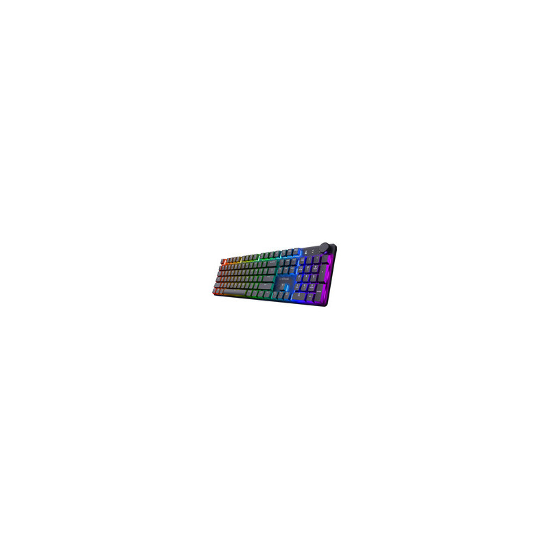 Trust GXT 868 Torix keyboard Gaming USB + RF Wireless + Bluetooth QWERTY US English Black (25368)