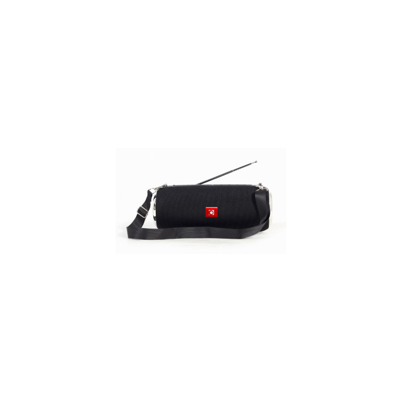 Gembird SPK-BT-17 portable Bluetooth speaker with FM-radio black