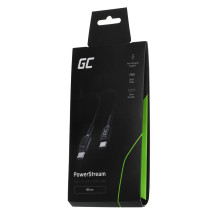 USB Cable - Green Cell KABGC30 1.2 m USB C Black USB Cable - Green Cell KABGC30 1.2 m USB C Black