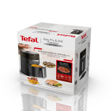 Karšto Oro Gruzdintuvė - Tefal Easy Fry &amp; Grill EY5058, Juoda